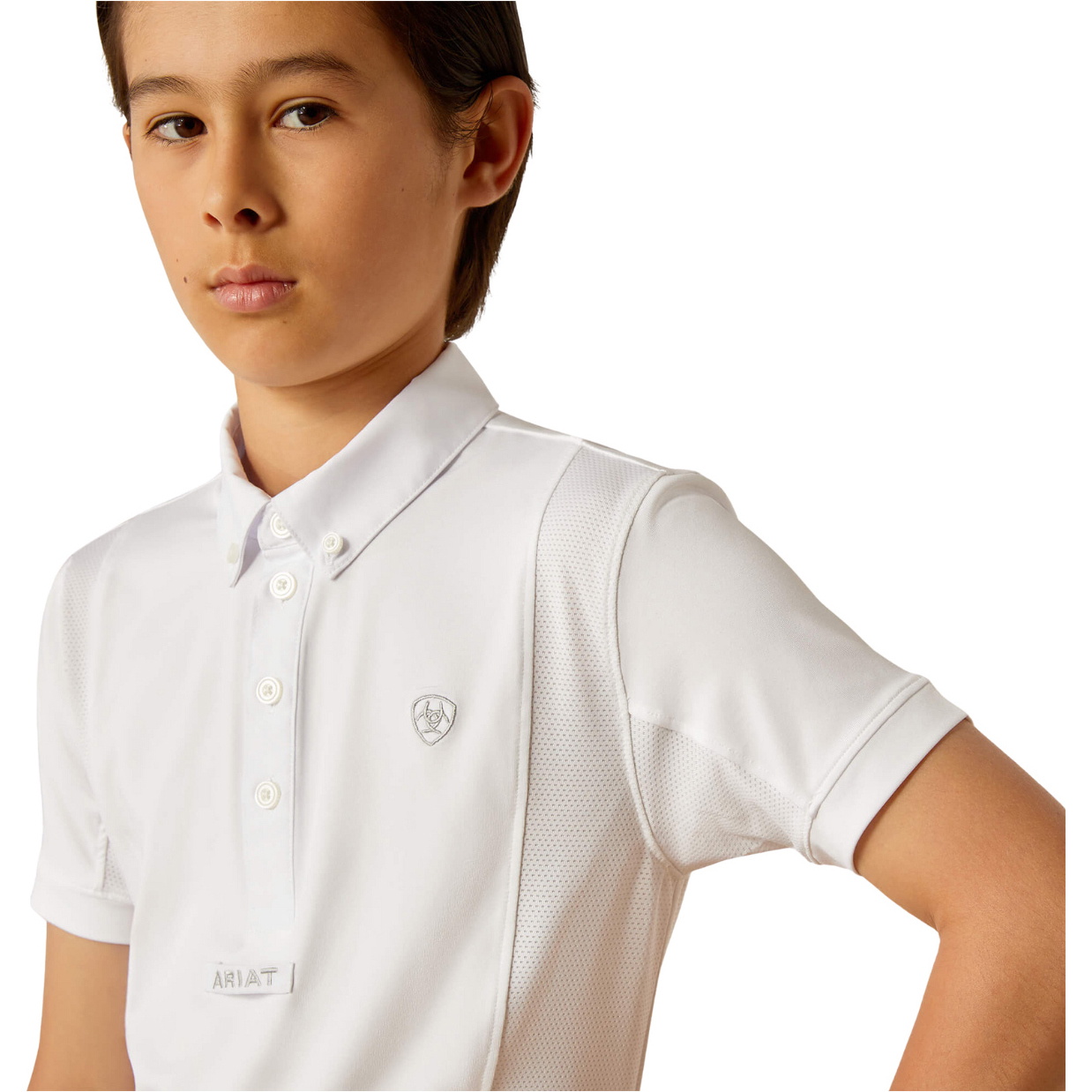 2025 Ariat Junior TEK Show Shirt 10054568 - White